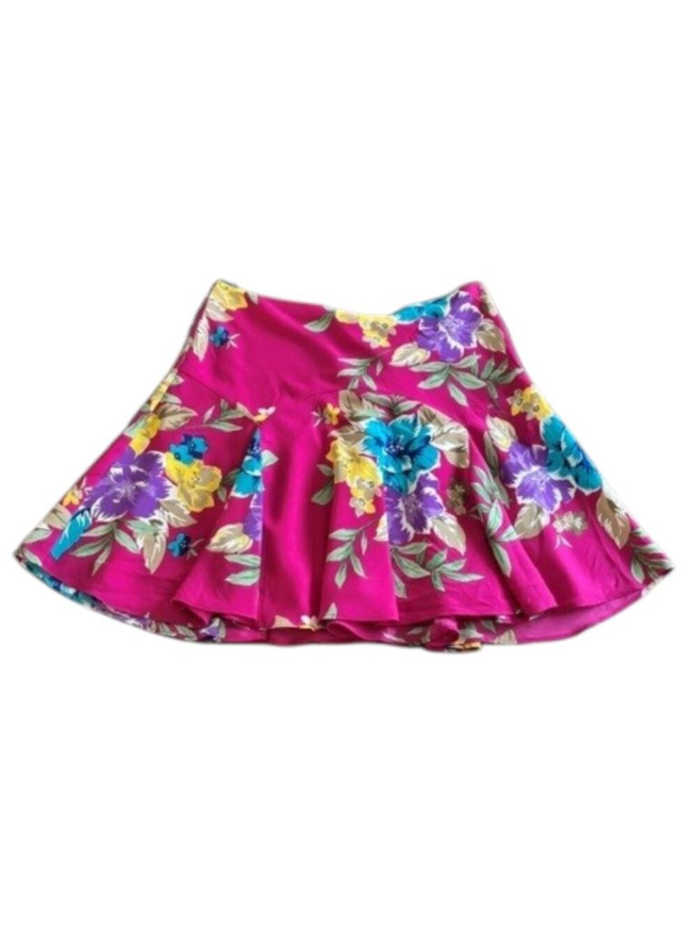 Lauren Ralph Lauren Georgette Floral Skirt